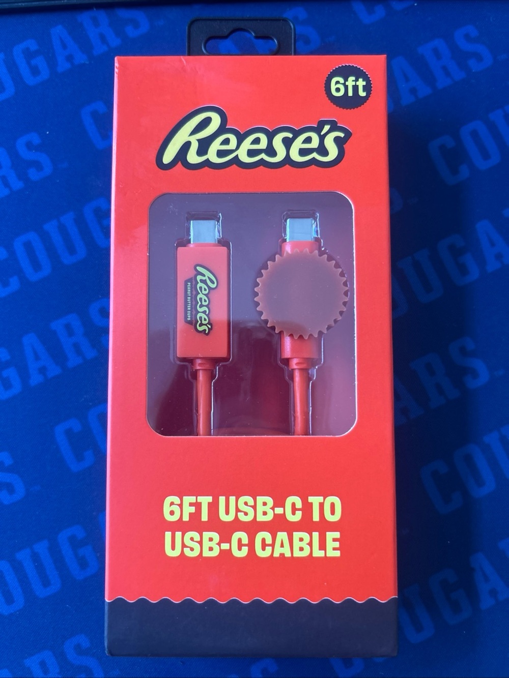 Reese's 6ft USB-C to USB-C Cable - Red
